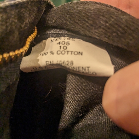 Vintage Mudd Jeans Size 10 Rigid No Stretch - Picture 4 of 6